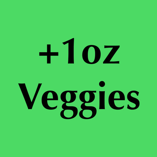 Optional: Add on Vegetables